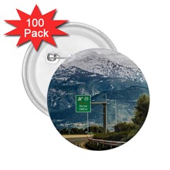 Landscape Highway Scene, Patras, Greece 2 25  Buttons (100 Pack)  by dflcprintsclothing