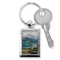 Landscape Highway Scene, Patras, Greece Key Chain (rectangle) by dflcprintsclothing