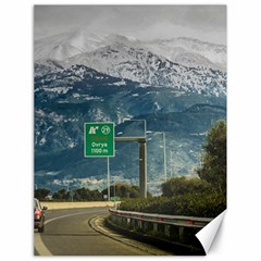 Landscape Highway Scene, Patras, Greece Canvas 18  X 24  by dflcprintsclothing