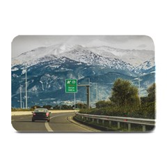 Landscape Highway Scene, Patras, Greece Plate Mats by dflcprintsclothing