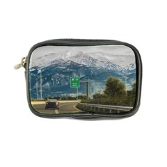 Landscape Highway Scene, Patras, Greece Coin Purse by dflcprintsclothing