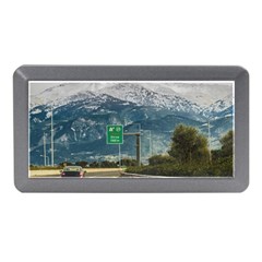 Landscape Highway Scene, Patras, Greece Memory Card Reader (mini) by dflcprintsclothing