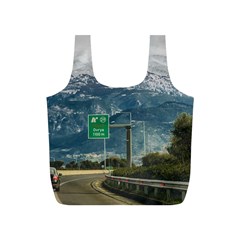 Landscape Highway Scene, Patras, Greece Full Print Recycle Bag (s) by dflcprintsclothing