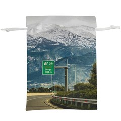 Landscape Highway Scene, Patras, Greece  Lightweight Drawstring Pouch (xl) by dflcprintsclothing