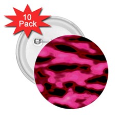 Pink  Waves Flow Series 9 2 25  Buttons (10 Pack)  by DimitriosArt