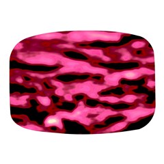 Pink  Waves Flow Series 9 Mini Square Pill Box by DimitriosArt