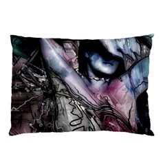 Watercolor Girl Pillow Case (two Sides) by MRNStudios