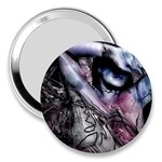 Watercolor Girl 3  Handbag Mirrors Front