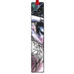 Watercolor Girl Large Book Marks Front