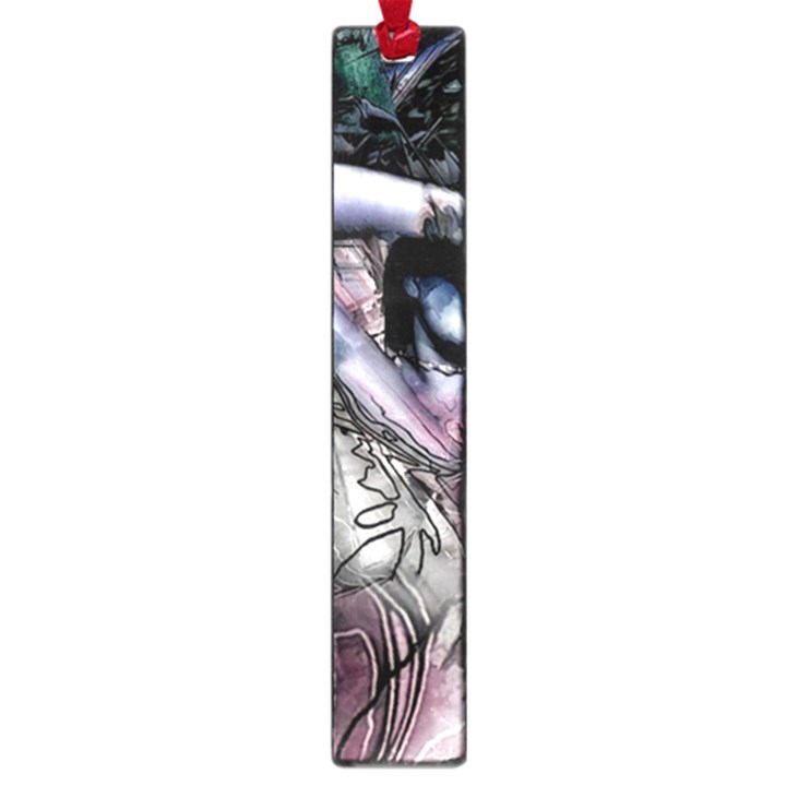 Watercolor Girl Large Book Marks