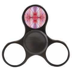 Red Repeats Finger Spinner by kaleidomarblingart