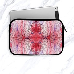 Red Repeats Apple Ipad Mini Zipper Cases by kaleidomarblingart