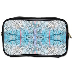 Blue Repeats I Toiletries Bag (one Side) by kaleidomarblingart