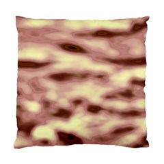 Pink  Waves Flow Series 10 Standard Cushion Case (two Sides) by DimitriosArt