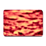 Red Waves Flow Series 4 Small Doormat  24 x16  Door Mat