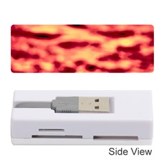 Red Waves Flow Series 4 Memory Card Reader (Stick)