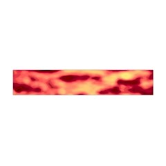 Red Waves Flow Series 4 Flano Scarf (Mini)