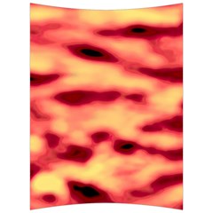 Red Waves Flow Series 4 Back Support Cushion