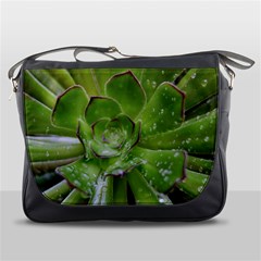 The Heart Of The Green Sun Messenger Bag by DimitriosArt