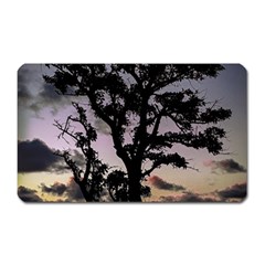 Sunset Coastal Park Landscape, Montevideo Uruguay Magnet (rectangular) by dflcprintsclothing