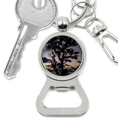 Sunset Coastal Park Landscape, Montevideo Uruguay Bottle Opener Key Chain