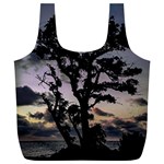 Sunset Coastal Park Landscape, Montevideo Uruguay Full Print Recycle Bag (XL) Back