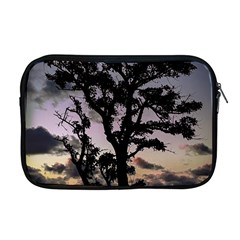 Sunset Coastal Park Landscape, Montevideo Uruguay Apple Macbook Pro 17  Zipper Case by dflcprintsclothing