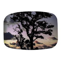 Sunset Coastal Park Landscape, Montevideo Uruguay Mini Square Pill Box by dflcprintsclothing