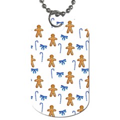 Gingerbread Man And Candy Dog Tag (two Sides) by SychEva