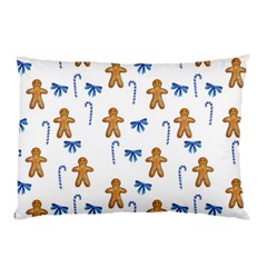 Gingerbread Man And Candy Pillow Case by SychEva