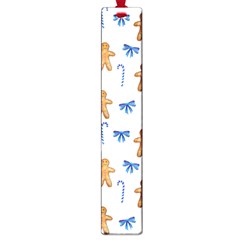 Gingerbread Man And Candy Large Book Marks by SychEva