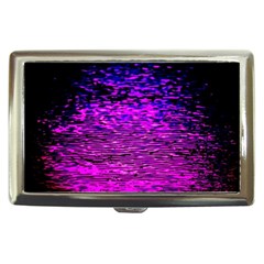 Magenta Waves Flow Series 1 Cigarette Money Case by DimitriosArt