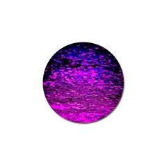 Magenta Waves Flow Series 1 Golf Ball Marker (10 Pack) by DimitriosArt