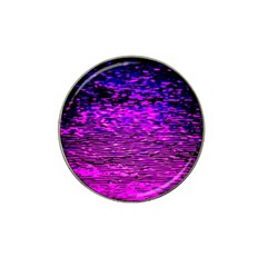 Magenta Waves Flow Series 1 Hat Clip Ball Marker (10 Pack) by DimitriosArt