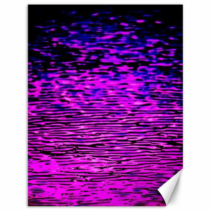 Magenta Waves Flow Series 1 Canvas 18  x 24 