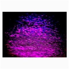 Magenta Waves Flow Series 1 Large Glasses Cloth by DimitriosArt