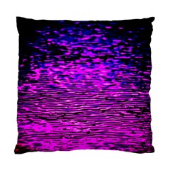 Magenta Waves Flow Series 1 Standard Cushion Case (two Sides) by DimitriosArt