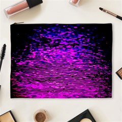 Magenta Waves Flow Series 1 Cosmetic Bag (xl) by DimitriosArt