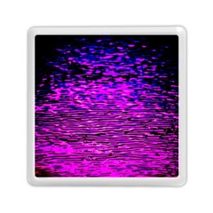 Magenta Waves Flow Series 1 Memory Card Reader (square) by DimitriosArt