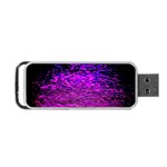 Magenta Waves Flow Series 1 Portable USB Flash (One Side) Front