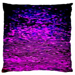 Magenta Waves Flow Series 1 Standard Flano Cushion Case (two Sides) by DimitriosArt