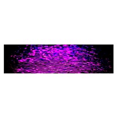 Magenta Waves Flow Series 1 Satin Scarf (oblong) by DimitriosArt