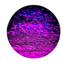 Magenta Waves Flow Series 1 Mini Round Pill Box (pack Of 5) by DimitriosArt