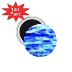 Blue Waves Flow Series 5 1 75  Magnets (100 Pack)  by DimitriosArt