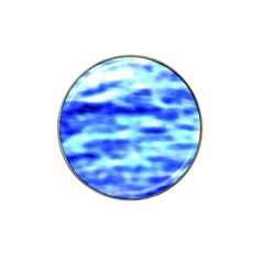 Blue Waves Flow Series 5 Hat Clip Ball Marker (4 Pack) by DimitriosArt