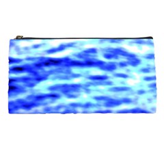 Blue Waves Flow Series 5 Pencil Case by DimitriosArt