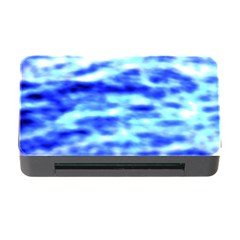 Blue Waves Flow Series 5 Memory Card Reader With Cf by DimitriosArt