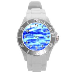 Blue Waves Flow Series 5 Round Plastic Sport Watch (l)