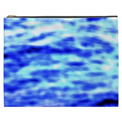 Blue Waves Flow Series 5 Cosmetic Bag (xxxl)