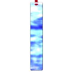 Blue Waves Flow Series 5 Large Book Marks by DimitriosArt